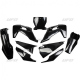 UFO, sada plastů, Husqvarna TC 125-250, FC 250-350-450 '19 černá barva (HU622E001)