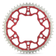 Moto-Master, rozeta DUAL RING (ocelová / duralová) 289 50 (28950), červená barva, Honda CR/CRF '83-'20, Beta RR '13-'20, (J