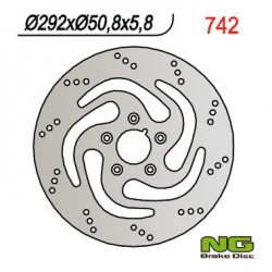 NG, zadní brzdový kotouč, Harley-Davidson 883/1340 84-98 (292X50,8X5,8) (5X8,5mm)