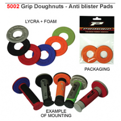 Progrip, pěnové kroužky na gripy, Donutz PG5002, oranžová barva (PG5002OR) (2002-106)