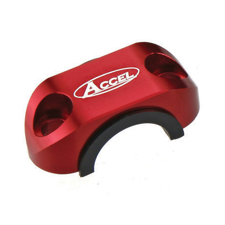 Accel, držák brzdové pumpy, červená barva