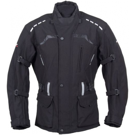 Roleff, textilní bunda Softshell (3v1), barva černá, velikost XXL