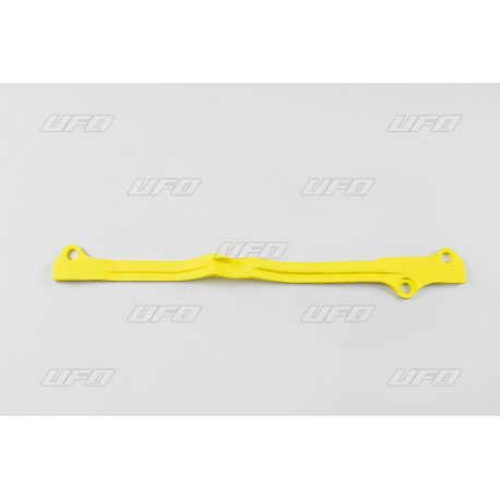 UFO, chránič zadní vidlice (slider řetězu) Suzuki RM 125/250 '01-'21, RMZ 250 '07-'09, RMZ 450 '05-'06 & '08-'09 žlutá barva