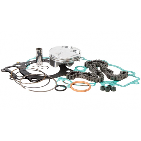 Vertex, opravná sada horní části motoru, Yamaha YZF 450 14-17 ( píst 23958A, těsnění Top-End, rozvodový řetěz )