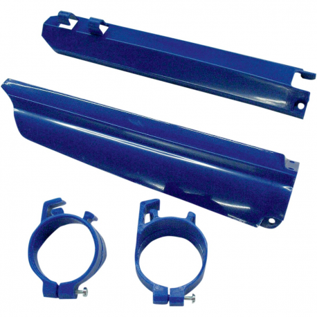 UFO, kryty přední vidlice, Yamaha YZ 125/250 '96-'04, YZF 250/400/426/450 '98-'04, WRF 250/400/426/450 '98-'04 modrá barva