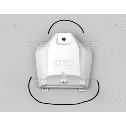 UFO, kryt palivové nádrže, Yamaha YZF 250 '19-'20, YZF 450 '18-'20, WR 250F '20, WR 450F '19-'20 bílá barva