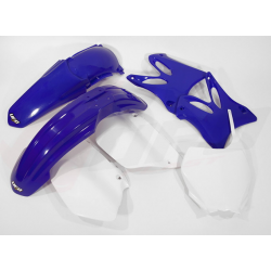 UFO, sada plastů, Yamaha YZ 125 '06-'14, YZ 250 '06-'14 barva OEM '06-12 (modrá/bílá) (YA302E999)