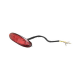 Polisport, zadní světlo RSP 2.0 LED LIGHT 1,1/0,2 (zadní+brzdové) s homologací, červená barva