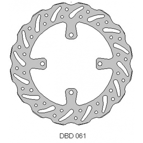 Delta Braking, přední brzdový kotouč, Kawasaki KX 250 '15-21, KX 450 '15-21, WAVE (270X109,5X4mm) (4X9,5mm) (NG1151)