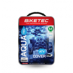 Biketec, Aquatec, voděodolný potah na ATV, barva černá / šedá, rozměr L