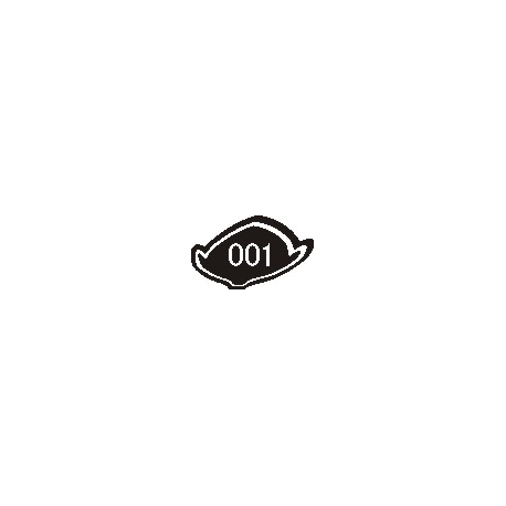 UFO, sada lízatko (YA03830) + vodítko (YA03808) Yamaha