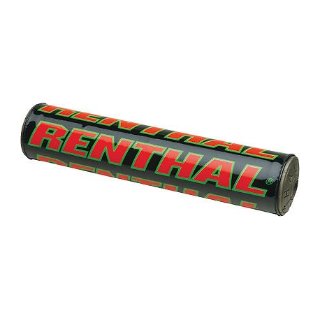 Renthal, chránič na řídítka SX PAD (240mm) TEAM ISSUE, barvra černá/červená/zelená, s logem Renthal