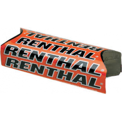Renthal, chránič na řídítka FATBAR TEAM ISSUE, oranžová barva, s logem Renthal