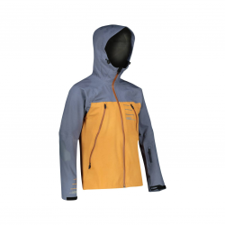 Leatt, cyklo bunda MTB Allmtn 5.0 Jacket Rust, barva rezavá/šedá, velikost S