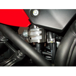 Crosspro, kryt brzdové nádobky zadní brzdy, stříbrný, Yamaha XTZ 690 Tenere 700 '19 - '22
