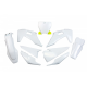 UFO, sada plastů, Husqvarna TC 125-250, FC 250-350-450 '19-22, barvy OEM '22 (bílá)