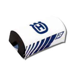 Blackbird, chránič na řidítka Pro Taper (28mm) bílá barva, logo Husqvarna