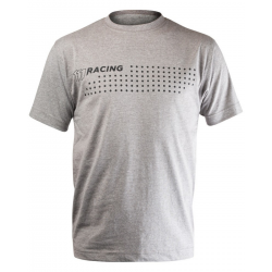 111 Racing, T-Shirt Racing Dot, šedá barva, velikost XL