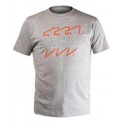 111 Racing, T-Shirt Racing IN-111, šedá barva, velikost M