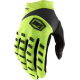 100%, rukavice Airmatic (2023), FLUO YELLOW/BLACK, barva černá/žlutá, velikost 2XL