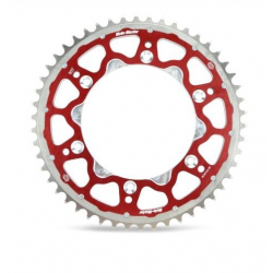 Moto-Master, rozeta Dual Ring (ocelová/duralová) 899 52 (89952) červená, KTM/Husqvarna/Husaberg (JTA897.52)