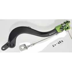 Accel, brzdový pedál, Kawasaki KXF 250 '04-'20, zelená barva