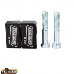 FM-Parts, zvyšovací podložky pod řidítka, 25mm, KTM HUSQVARNA, GAS GAS, černá barva