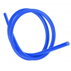Tesla, vysokonapěťový kábel (Cooper Cable) silikonový 7mm (modrý) - cena za 1m