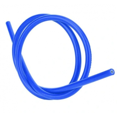 Tesla, vysokonapěťový kábel (Cooper Cable) silikonový 7mm (modrý) - cena za 1m