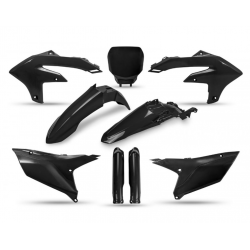 UFO, sada plastů s kryty přední vidlice, Yamaha YZF 450 '23-, černá barva