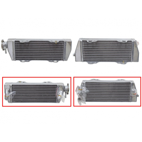 Psychic, chladič, KTM EXC/MXC/SX '250/300/380 '98-'03, zesílený, levý, (ks.) (OEM: 50335007000