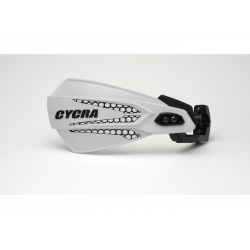 Cycra, chrániče páče s držáky (22mm/28,6mm) MX Race, bílá barva