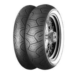 Continental, pneu 130/90-16 CONTILEGEND 73H TL M/C REINF WW BIAŁY BOK, zadní, DOT 08/2023 (240305)