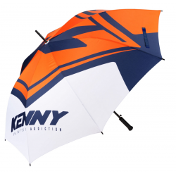 Kenny Racing, deštník, barva bílá/oranžová/modrá