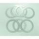 Nachman, spojkové plechy Yamaha YZ125 93-16 (YZ125 91-92 - 6 ks.) (123,9X91,7X1,6X30T)-7X (PS044B)