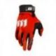 111 Racing, rukavice Moto 111, RED/BLACK, barva červená/čarná, velikost M