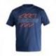 111 Racing, T-Shirt Racing IN-111, modrá barva, velikost L