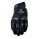 Five Gloves, koženo-textilní rukavice, STUNT EVO, barva černá/bílá, velikost 9 (M)