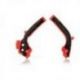 Acerbis, kryty rámu X-GRIP KTM SX SXF EXC EXC-F Husqvarna TC 125 FC 25 350 450 16-20, oranžové - 0021726.0