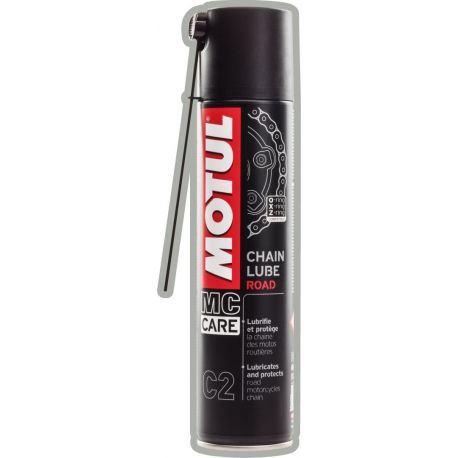 Motul, C2 CHAIN LUBE ROAD 400ML, sprej na řetěz