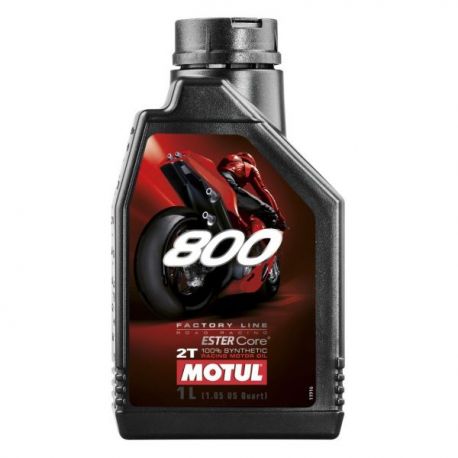 Motul, motorový olej 800 2T Syntetic ROAD RACING Factory LINE 1L