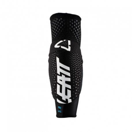 Leatt, chrániče loktů, 3DF 5.0 Elbow Guard, barva černá/bílá, velikost M
