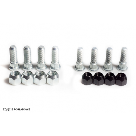 All Balls, svorníky a matky kola, předního/zadního, Yamaha YFB250 TIMBERWOLF 96-00, YFM350FW BIG BEAR 89-97