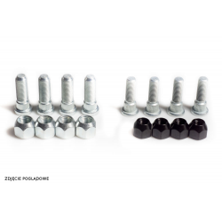 All Balls, svorníky a matky kola, zadního, Yamaha 700 RHINO FI 08-13