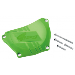 UFO, kryt víka spojky, Kawasaki KXF 250 '09-'17, zelená barva
