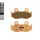 Galfer, brzdové desky KH92 / KH323 Sintered (zlaté) ATV (tloušťka 7,2mm)