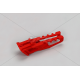 UFO, vodítko řetězu, Honda CRF 250R 07-13, CRF 250X 07-17, CRF 450R 07-12, CRF 450X 07-16, CR 125/250 07 červená barva